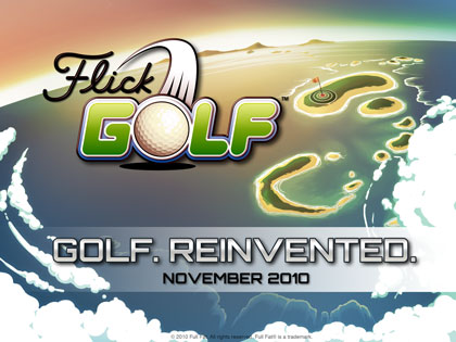 Flick Golf Poster.