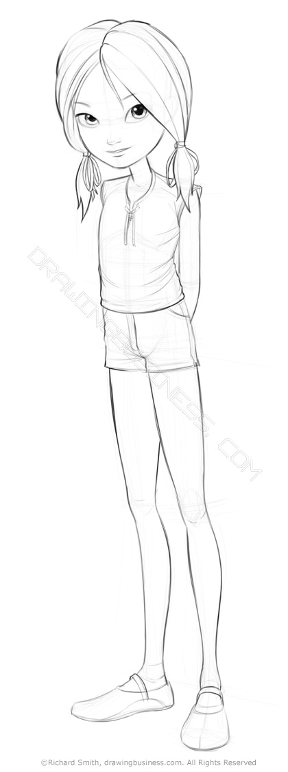 Character sketch.